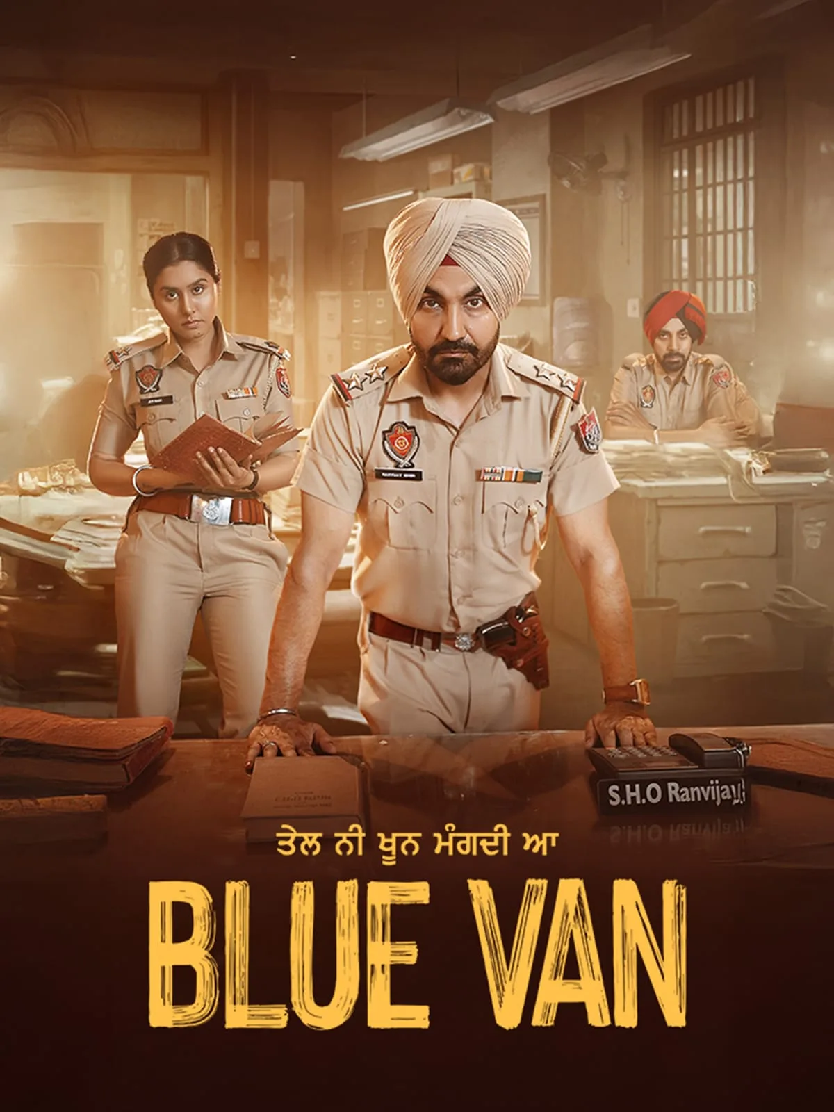 Free Download Blue Van (2024) Punjabi Full Movie HD ESub
