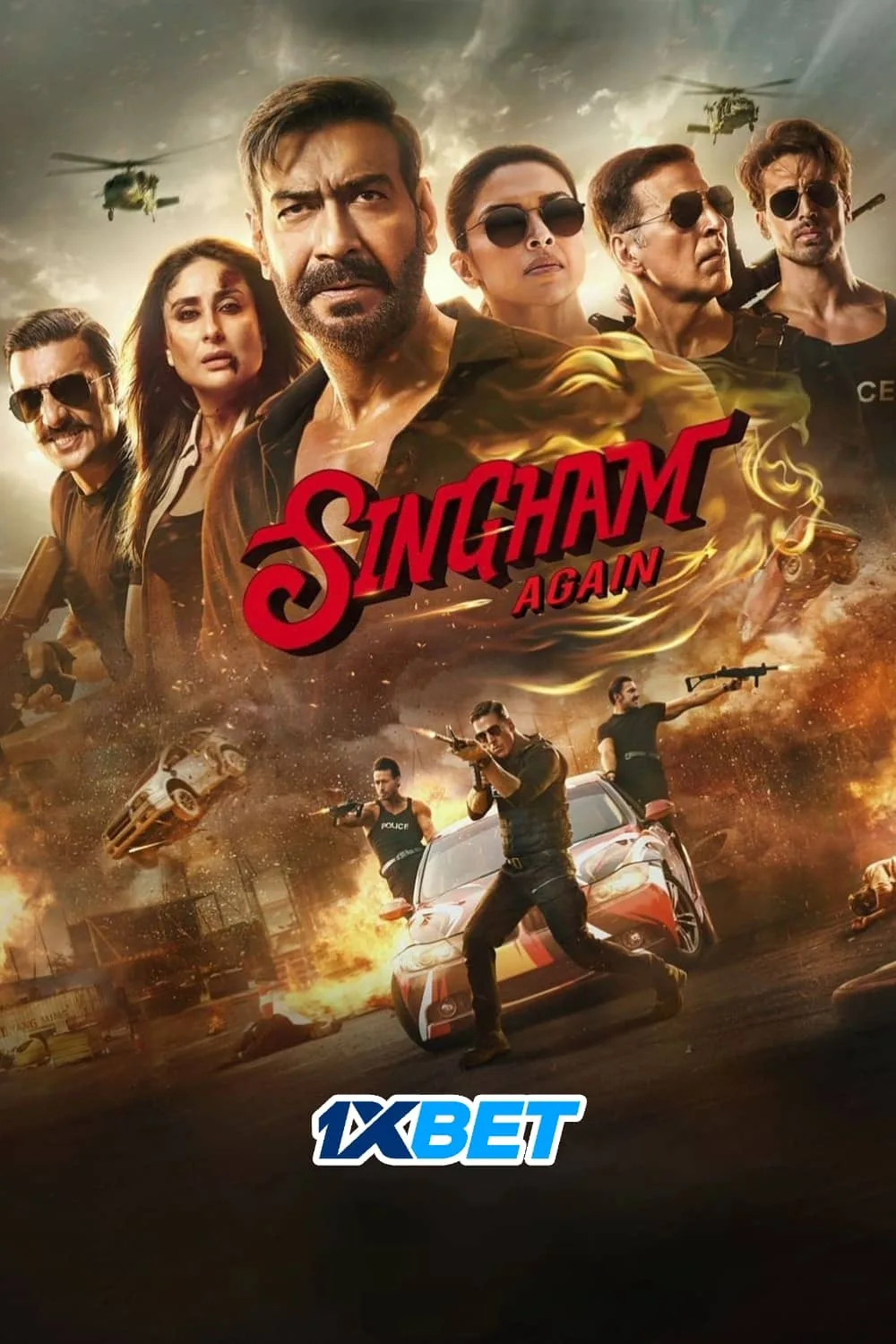 Free Filmy4web Singham Again (2024) Hindi Full Movie HDRip
