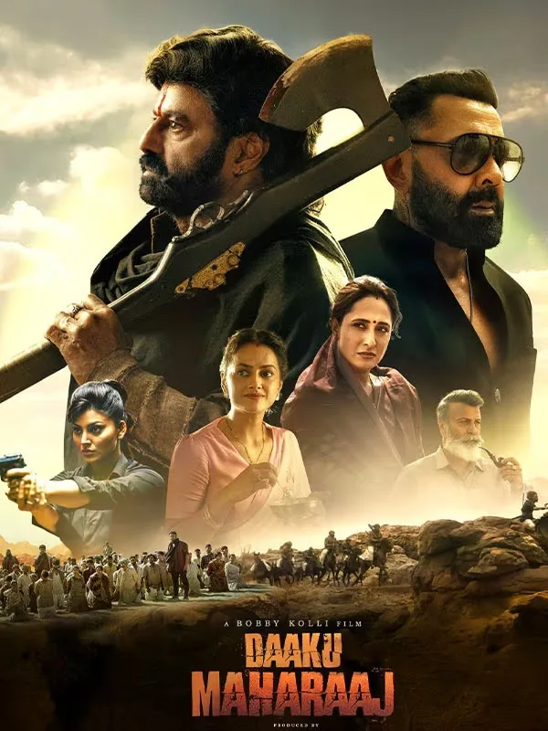 Free Filmy4web Daaku Maharaaj (2025) (Hindi + Telugu) Dual Audio UnCut South Movie HD ESub