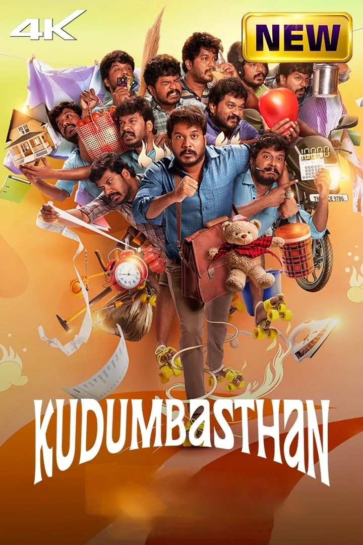 Free Filmy4web Kudumbasthan (2025) Dual Audio [Hindi + Tamil] Full Movie HD ESub