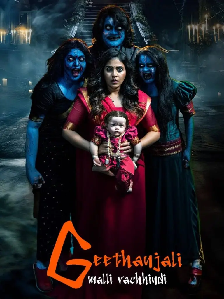 Free Filmy4web Geethanjali Malli Vachindi (2024) (Hindi + Telugu) Dual Audio UnCut South Movie HD ESub